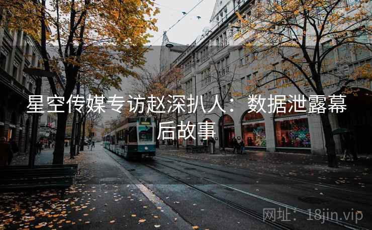 星空传媒专访赵深扒人：数据泄露幕后故事