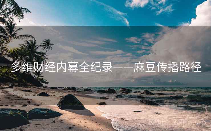 多维财经内幕全纪录——麻豆传播路径
